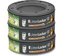 Lot de 3 recharges rondes Compatible avec la poubelle LitterLocker II et la poubelle LitterLocker Design G
