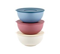 LOT DE 3 RÉCIPIENTS Ø16CM 'EVERYWHERE BIO' "FOOD STORAGE"