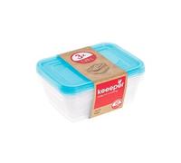 Lot de 3 Boîtes de congélation 1,25 litres - Bleu