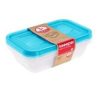 Lot de 3 récipients de conservation Keeeper Fredo Fresh de 2,4 l G