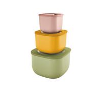 LOT DE 3 RÉCIPIENTS HERMÉTIQUES HAUTS 'ECO STORE&MORE' "FOOD STORAGE"