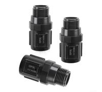 Lot de 3 réducteurs de pression en plastique ABS 3/4" jardin (15 PSI)