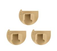 Lot de 3 règles de matelassage professionnelles pour couture, patchwork, aide à la couture pour mesurer le tissu, aide à l'efficacité de la couture