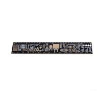 Lot de 3 règles PCB 15 cm, 20 cm, 25 cm, outil de mesure multifonctionnel avec pour identificateur de composant SMD, graphique d'espacement des broches, jauge d'angle pour la conception et la