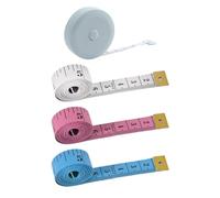 Lot de 3 règles souples de 150 cm, 1 petit mètre ruban pour mesurer le corps, ruban à mesurer précis avec deux échelles, convient pour la couture, l'artisanat et la maison