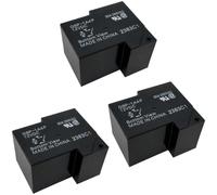 Lot de 3 relais automobiles G8P-1A4P - 30 A 12 VDC 4 broches SPST - Compatible avec BMW i3 (2014-2020), séries X5 et 3 - Répare les pannes de ventilateur de refroidissement et les erreurs P0641/B1455