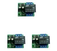 Lot de 3 relais bistables DPDT autobloquants DR25E01 DC 5-24 V 3 A, module de commutation double(DC 6-24V)