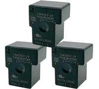 Lot de 3 relais T9AS1D12-24 30 A 240 VAC SPST-NO 4 broches PCB compatible avec four Frigidaire Broiler Réparation de carte de commande Résout les défaillances de circuit de gril