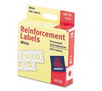 Lot de 3 renforts de trous - Couleur : blanc - Quantité : 200 par paquet