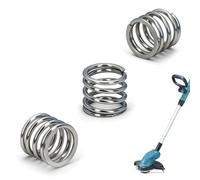 Lot de 3 ressorts de pression pour débroussailleuse Makita DUR181 - Ressorts de rechange pour tondeuse à gazon - Convient pour DUR181, DUR140, DUR141, DUR181Z, DUR180Z DUR141Z, ressorts de rechange