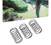 Lot de 3 ressorts de rechange pour tête de débroussailleuse pour Black & Decker, compatible avec capuchon de bobine