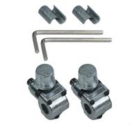 Lot de 3 robinets BPV31 avec tuyau de chargement Utype et réservoir de canettes, manomètre pour une visualisation facile, convient pour les applications de chargement