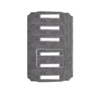 Lot De 3 Robots Nettoyeurs De Vitres, Compatibles Avec HUTT, Accessoires De Serpillière W10, Chiffon De Nettoyage For Robot Nettoyeur De Vitres