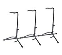 Lot de 3 Rocktile GSN-01 Stand de Guitare avec Support de Manche G