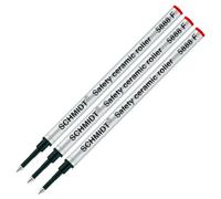 Lot de 3 - Rouge fine Schmidt 5888 Roller recharge de métal
