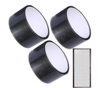 Lot de 3 rouleaux de 5 cm x 2 m, autocollants et imperméables, pour utilisation intérieure et extérieure, terrasses, vérandas, balcons, déchirures