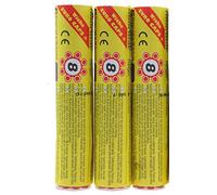 Lot de 3 rouleaux de bagues d’amorces pour pistolet à pétard 8 coups, 90 bagues au total, 720 coups