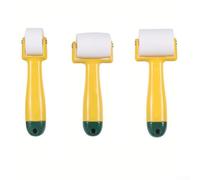 Lot de 3 rouleaux de couture en plastique léger pour film vinyle, papier et décorations à faire soi-même, application de rayures