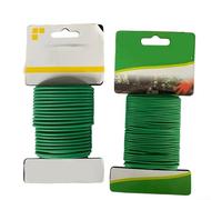 Lot de 3 rouleaux de fil de support en caoutchouc de 5 mm x 20 m et 2 rouleaux de 5 mm x 10 m, conçus pour relier les plantes et organiser les câbles dans le jardin et l'extérieur