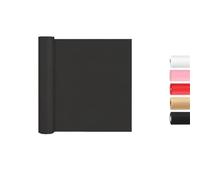 Lot de 3 rouleaux de papier cadeau kraft noir, parfait pour les loisirs créatifs, le dessin, l'art mural, un mariage, un anniversaire, un festival (noir, 30 cm x 10 m)
