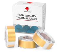 Lot de 3 rouleaux de papier thermique D30 - Compatible avec Phomemo - Papier autocollant thermique - 14 x 40 mm - Pour le travail à la maison