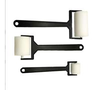 Lot de 3 rouleaux de peinture cylindrique en mousse - Outils de peinture en éponge - Fournitures artistiques pour enfants - Pinceaux de peinture pour enfants - Kit de dessin - Mini rouleaux de