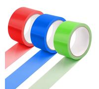 Lot De 3 Rouleaux De Ruban Adhésif Blindé Extra Fort-En Tissu Coloré-10 M X 50 Mm-Ruban De Réparation Pour Réparations Industrielles-Ruban Adhésif En Tissu Pour Artisanat-Code Couleur Diy