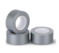 Lot de 3 rouleaux de ruban adhésif pour pare-vapeur, bande adhésive amovible, film pare-vapeur résistant au vent et à l'humidité, pour sceller les portes et les fenêtres (5 cm x 20 m x 3 rouleaux)