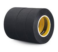 Lot De 3 Rubans Adhésifs En Coton Résistant Aux Hautes Températures Et Aux Flammes Pour Métier À Tisser Avec Adhésif En Silicone Collant (Hc213)