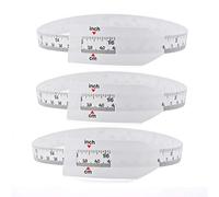 Lot de 3 rubans de mesure de circonférence de tête pour bébé