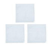 Lot de 3 rubans de papier de transfert auto-adhésifs avec grille d'alignement bleue, papier de transfert transparent pour panneau, autocollant de fenêtre, art mural, céramique,