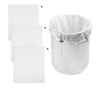 Lot de 3 Sac de Filtration pour Brassage 66 * 56, Grand Sac Brassage