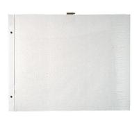 Lot de 3 Sachet de 10 recharges pour album à vis pages blanches - 36x28,5cm