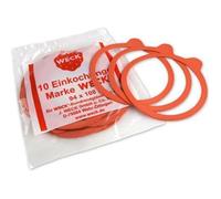 Lot de 3 sachets de 10 joints Weck - Dia 100 mm