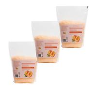 Lot de 3 sachets de perles de paraffine parfumées à la pêche - Traitement hydratant corporel, mains et pieds | Usage professionnel et domestique | spa, beauté et relaxation | Pack de 3 x 800 ml