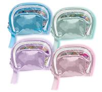 Lot de 3 sachets pour beauté, couleur unie, nouvelle collection VINTAGE