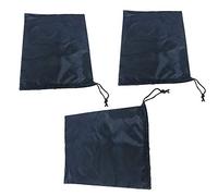 Lot de 3 sacs à chaussures en nylon avec fermeture à cordon de serrage et sacs imperméables réutilisables de qualité et durables