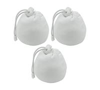 Lot de 3 sacs à craie avec cordon de serrage pour escalade et entraînement sportif 9 x 14 cm