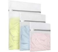Lot de 3 sacs à linge en maille fine durable pour délicats (1 x 40,6 cm, 1 x 22,9 x 30,5 cm)