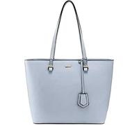 Lot de 3 sacs à main et sacs à main pour femme, sac fourre-tout tendance, sac à bandoulière avec poignée sur le dessus, bleu pâle