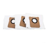 Lot de 3 sacs à poussière de rechange pour Mova S10, pour Mova S10 Plus pour aspirateur robotique Accessoires Tissu non tissé Sac à poussière