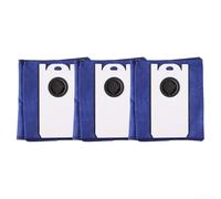 Lot de 3 sacs à poussière jetables de 4,6 l pour animal domestique ultra-visible, avec capacité de 4,6 L, compatibles avec aspirateurs robots, mains