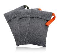 Lot de 3 sacs à savon, pochette à savon pour exfoliation profonde, éponge de douche, éponge de bain, éponge de bain exfoliante, sac de lavage moussant pour lavage du corps, voyage avec à