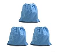 Lot de 3 sacs d'aspirateur réutilisables en tissu avec filtre humide, compatibles avec Parkside 30/6 30/7 30/8 30/9 pour collecte de saleté domestique et de sciure de bois