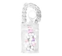 Lot de 3 sacs de rangement transparents à suspendre en plastique pour le rangement et un usage quotidien, idéal pour les voyages