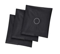 Lot de 3 sacs de sable réutilisables pour mâts de drapeaux, stabilisation à plumes, poids pour événements commerciaux et expositions, stabilisateurs de drapeau