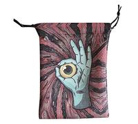 Lot de 3 sacs de tarot - Sac de rangement en polaire composite avec cordon de serrage - Sac Tarot Rune de 5,12 x 7,09" avec cordon de serrage pour porte-cartes pour accessoires de bijoux Ytger