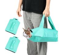 Lot de 3 sacs de transport pour chat - Charge maximale : 7,5 kg - Sac à dos à bandoulière pour animaux de compagnie - Sac de transport respirant - Pour petits chiens et chats qui vont à l'extérieur