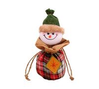 Lot de 3 sacs en tricot de Noël 2025 pour poupées, sacs à bonbons de Noël réutilisables, jolis sacs de rangement 3D pour les faveurs pour l'enterrement de vie de jeune fille (B, taille unique)