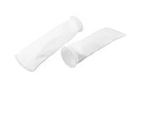 Lot de 3 sacs filtrants en polypropylène non tissé pour traitement de l'eau, filtration de 25 µm à 150 µm, taille 105 mm x 380 mm avec tissu monofilament en laine fixe thermique (25 um-3 pièces)